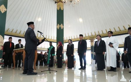 Bupati Sleman Melantik 17 Pejabat Pimpinan Tinggi dan Administrator