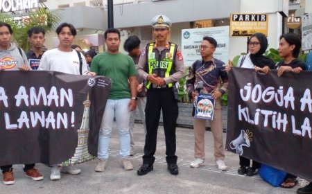 RKP DIY Gelar Aksi Simpatik di Titik Nol Kilometer Yogyakarta