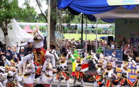 Rute Membentang 3,1 Kilometer, Ribuan Warga Saksikan Menoreh Tourism Festival 2025