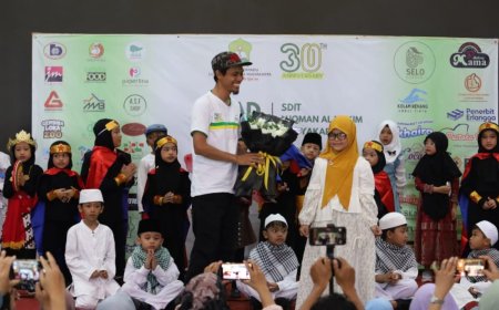 SDIT Luqman Al Hakim Yogyakarta Merayakan 30 Tahun Membangun Negeri