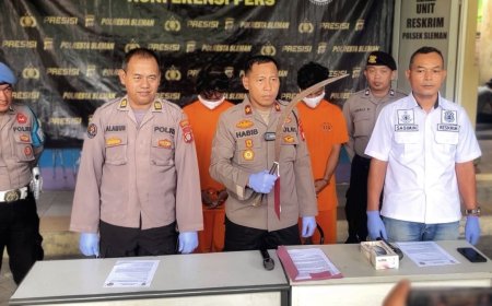 Dua Remaja Jadi Korban Kejahatan Jalanan di Sleman