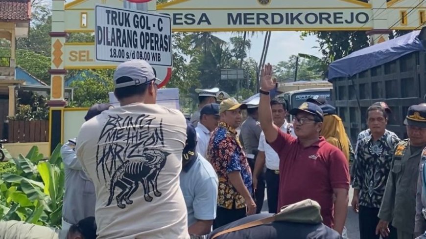 Jam Operasional Truk Galian C di Jalur Sedogan-Balerante Dibatasi
