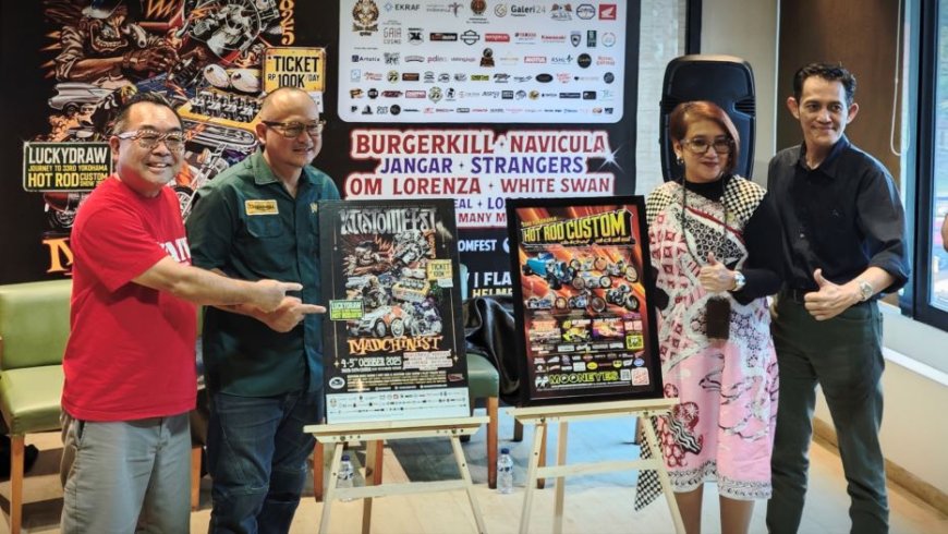 Kustomfest Jadi Magnet Wisata dan Kreativitas Dunia Otomotif