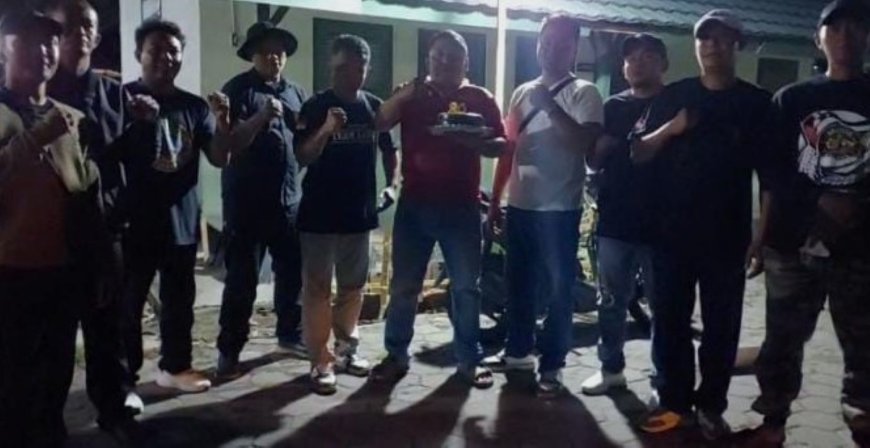 Kejutan Tengah Malam Saat HUT TNI di Koramil Tegalrejo