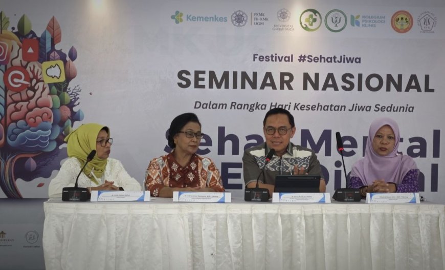 UGM Gelar Seminar Nasional, Anak SD Sudah Kecanduan Pinjol dan Judi Online