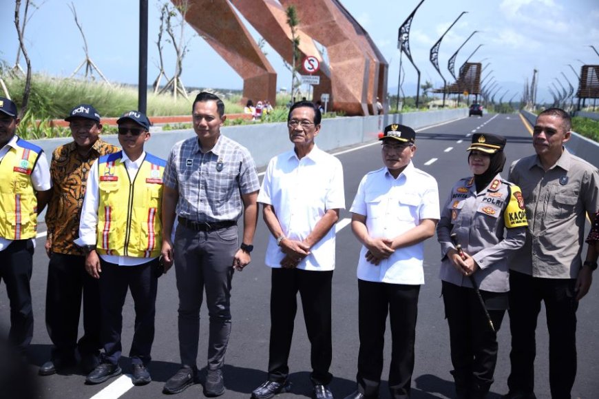 AHY Tinjau Jembatan Pandansimo Baru yang Dirancang Tahan Gempa, Segera Lapor Presiden