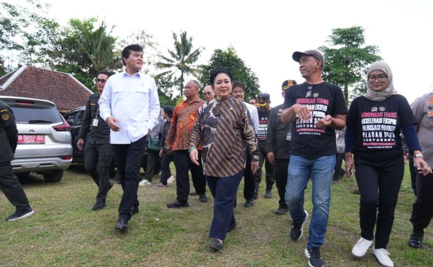 Kunjungi Sleman, Titiek Soeharto Dukung Hilirisasi Produk Olahan Susu