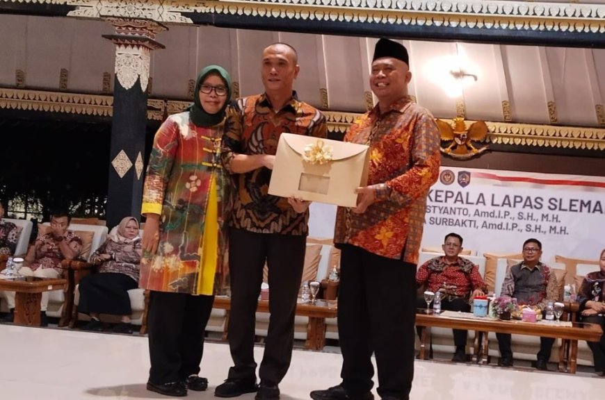 Ini Tugas Mulia, Pesan Bupati untuk Kalapas II B Sleman Lamarta Surbakti