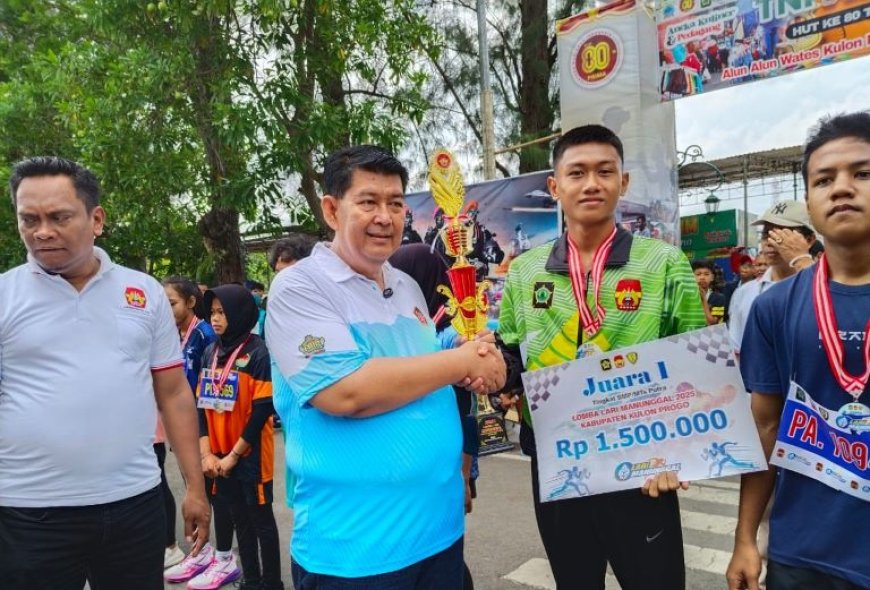 Hari Jadi Kulonprogo, Ribuan Peserta Meriahkan Lari Manunggal 2025