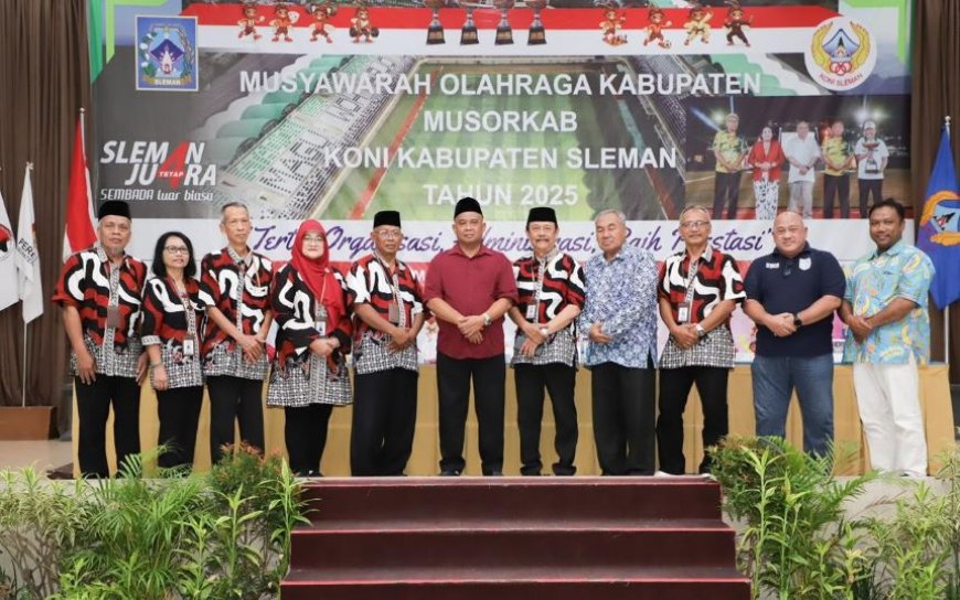 KONI Sleman Gelar Musorkab, Ini Pesan Bupati Harda