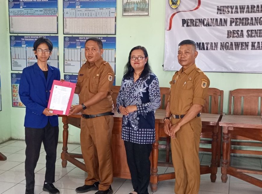 Sejumlah 19 Mahasiswa UNY Melaksanakan KKN di Desa Senden Klaten