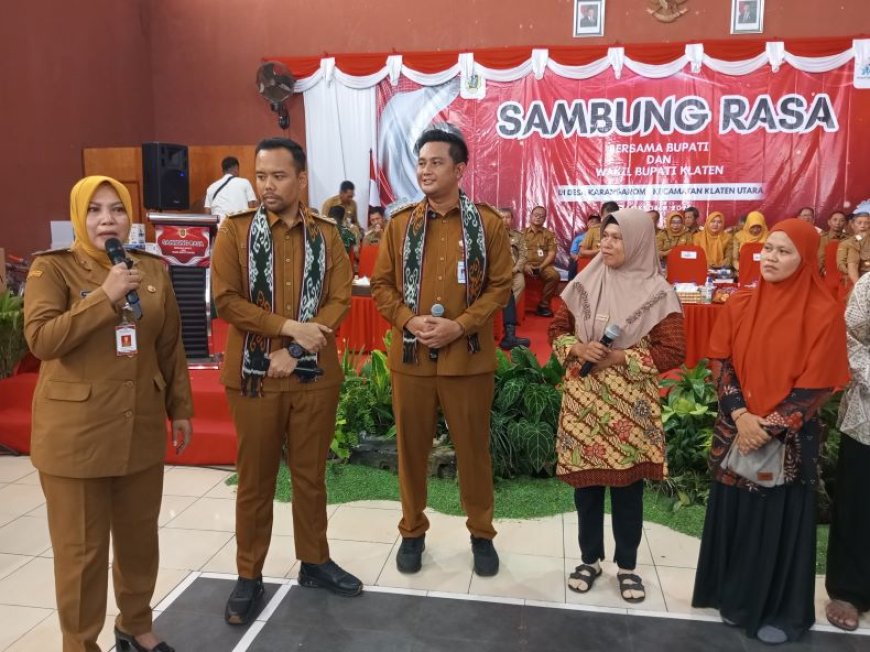Sambung Rasa Bupati Klaten di Desa Karanganom, Ketua RT Ungkap Warganya Cemburu
