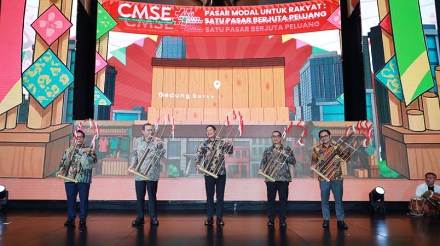 BEI Buka CMSE 2025, Ajak 19 Juta Investor Raih Berjuta Peluang