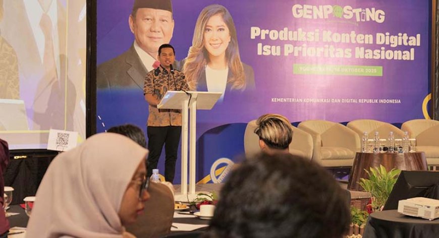 Waspada Jebakan “Post-Truth”, Kemkomdigi Ajak Warga Jogja Jadi Produsen Konten Positif