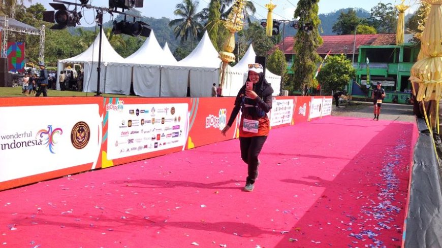 Ribuan Pelari Menantang Rute Perbukitan Menoreh, BiosfeRun 2025 Bukan Sekadar Lomba