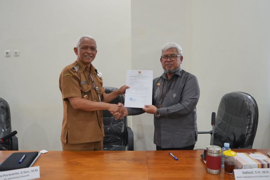 Pemkab Klaten Jadi Daerah Rujukan Keterbukaan Informasi Publik di Jawa Tengah
