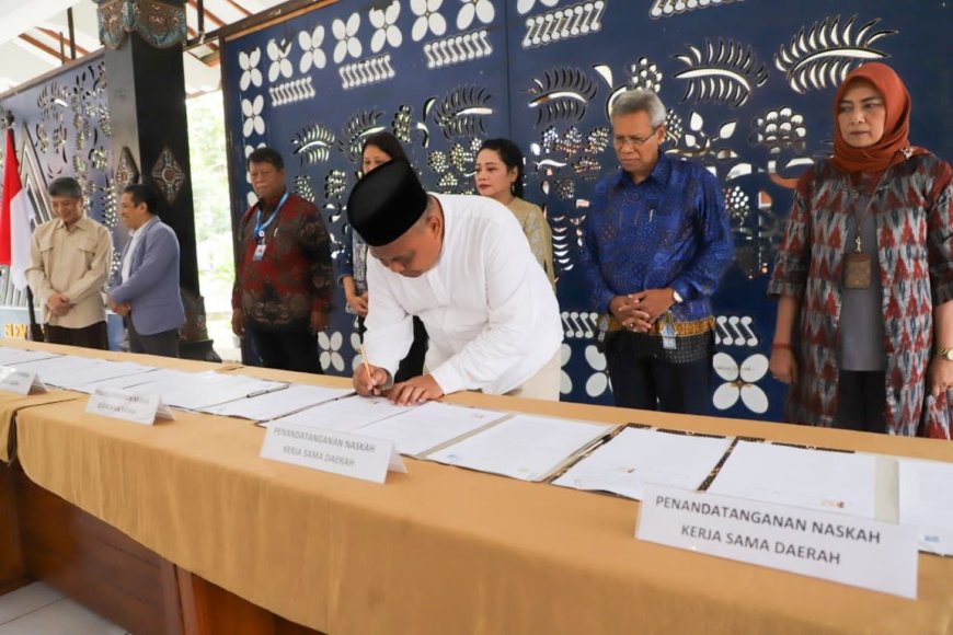 Pemkab Sleman Jalin Kesepakatan Beasiswa Sleman Pintar dengan 52 Institusi Pendidikan Tinggi
