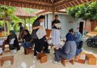 Mahasiswa dari Berbagai Negara Belajar Membatik di Imogiri
