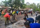 Kecelakaan Maut di Depan Pasar Kalijambe Purworejo, Solar Tumpah di Jalan