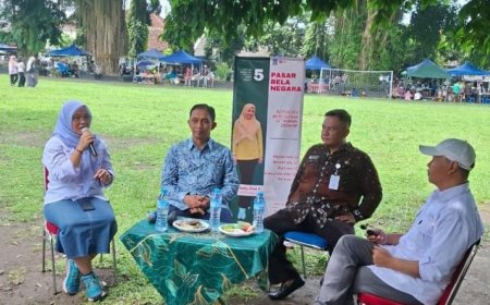 Pasar Bela Negara Kesbangpol Sleman Satu-Satunya di Indonesia