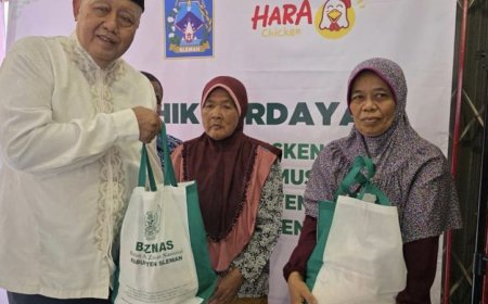 Baznas Sleman Launching Program Mustahik Berdaya