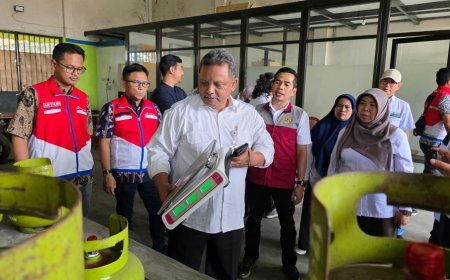 Volume Elpiji 3 Kg Dicek secara Acak