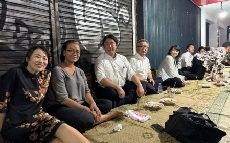 Jamuan Gudeg Lesehan Putri Keraton Yogyakarta untuk Pejabat Kyoto