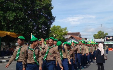 Milad ke-113 Muhammadiyah, Ribuan Peserta Mengikuti Apel Akbar Hizbul Wathan