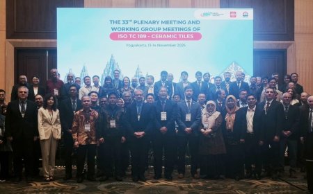 Industri Ubin Keramik Indonesia Ramah Lingkungan, Siap Bersaing di Pasar Global