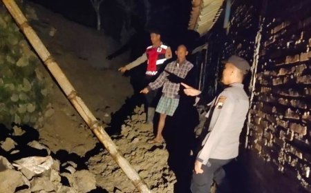 Waspadai Potensi Tanah Longsor di Sadang dan Rowokele Kebumen