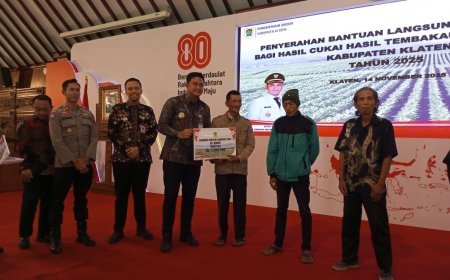 Sebanyak 7.185 Buruh Tani Tembakau di Klaten Menerima BLT