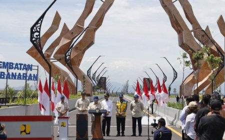 Jembatan Pandansimo Baru Berganti Nama Kabanaran, Diresmikan Presiden Prabowo Subianto