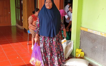 Seluruh Desa di Kecamatan Ngawen Klaten Serentak Salurkan Bantuan Pangan