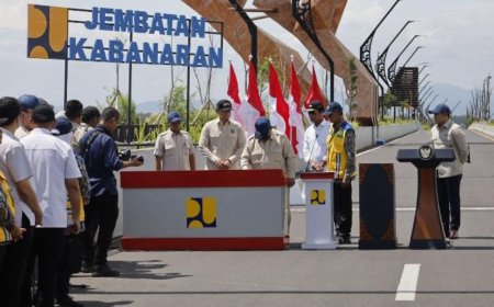 Jembatan Kabanaran Bermanfaat Meningkatkan Perekonomian Masyarakat