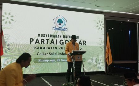 Wisnu Prastya Ketua Golkar Kulonprogo 2025-2030