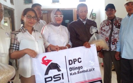 PSI Bantul Serahkan Bantuan Mesin Perontok Jagung