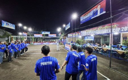 Anggota DPR RI Bramantyo Suwondo Gelar Turnamen Bola Voli, Total Hadiah Rp 11 Juta