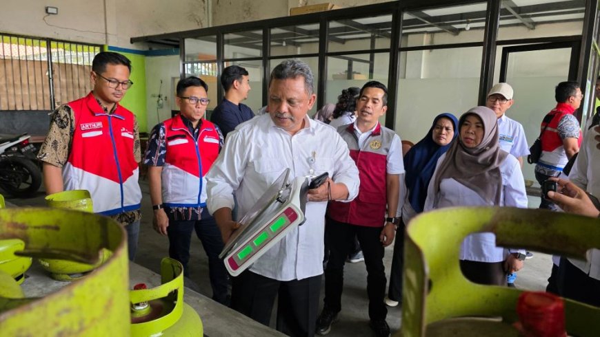 Volume Elpiji 3 Kg Dicek secara Acak