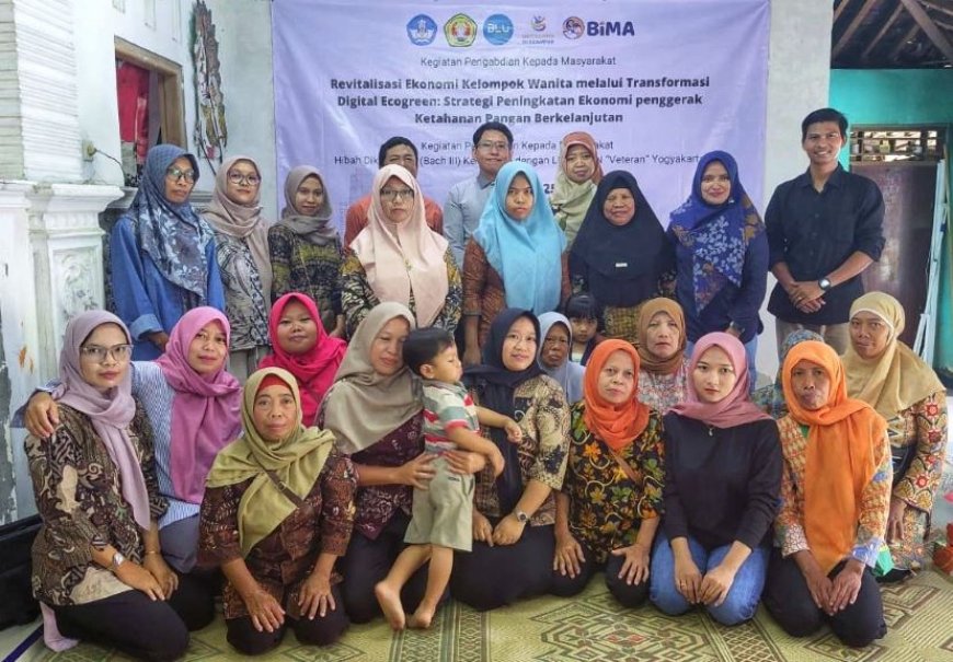Tim UPNVY Merevitalisasi Ekonomi Perempuan Tani di Klaten