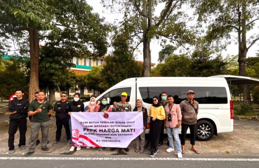 Honorer Kulonprogo Bergerak ke Jakarta, Desak Regulasi PPPK Paruh Waktu