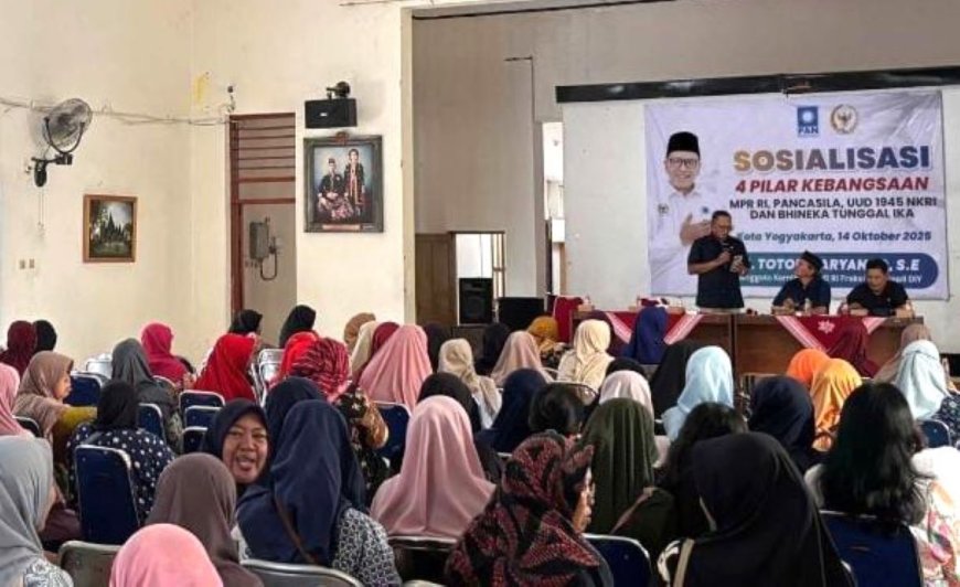 Anggota DPR RI Totok Daryanto Sosialisasi Empat Pilar di Gunungkidul