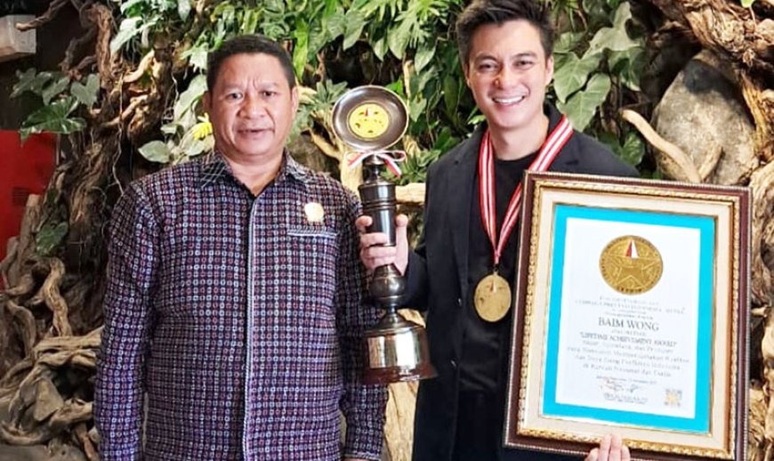 Baim Wong Raih LEPRID Atas Dedikasi di Dunia Film, Ungkap Soal Proses Kreatif Tanpa Kompromi