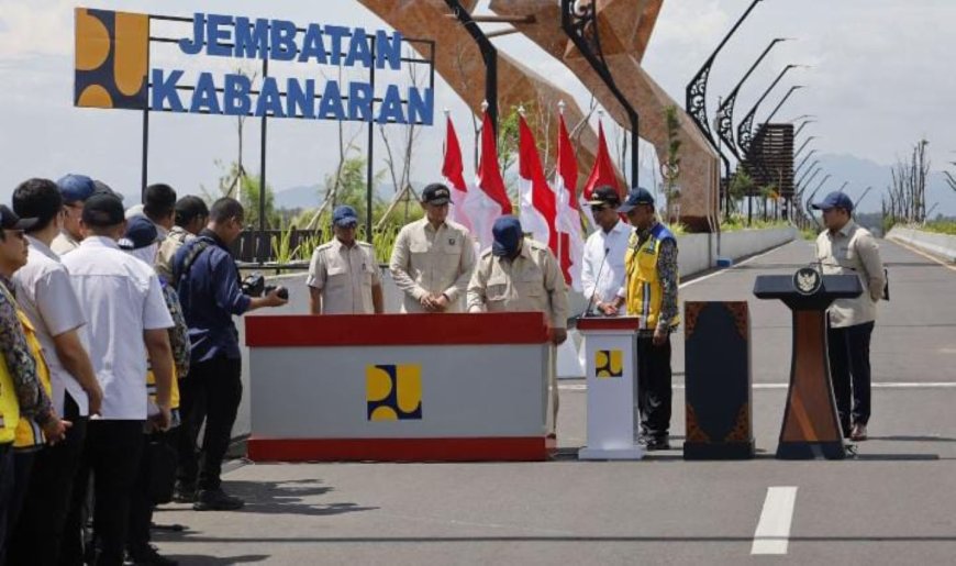 Jembatan Kabanaran Bermanfaat Meningkatkan Perekonomian Masyarakat