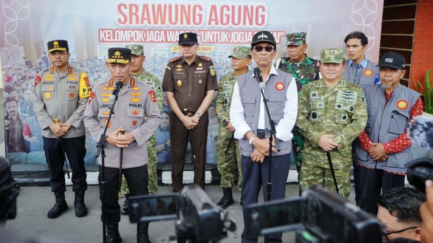 Kapolri dan Sultan HB X Tegaskan Sinergi Jaga Warga untuk Jogja Damai