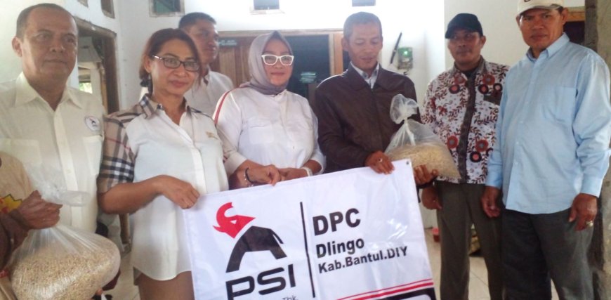 PSI Bantul Serahkan Bantuan Mesin Perontok Jagung