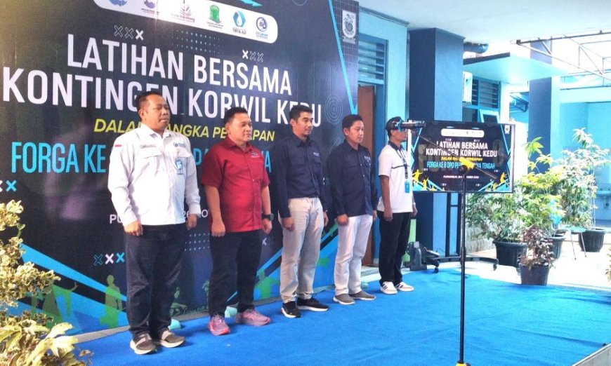 PDAM Purworejo Tuan Rumah Latihan Bersama Persiapan Forga VIII Perpamsi Jateng