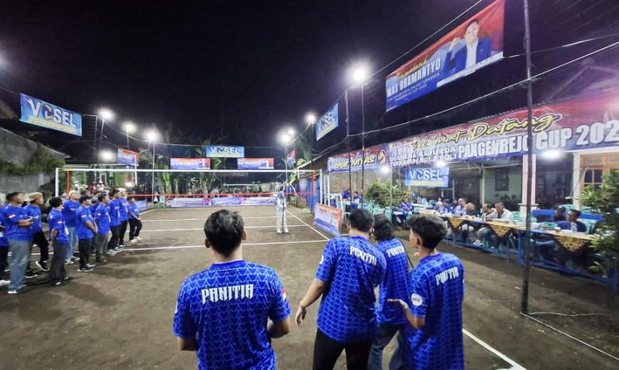 Anggota DPR RI Bramantyo Suwondo Gelar Turnamen Bola Voli, Total Hadiah Rp 11 Juta