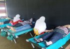 Gandeng Warga Sekitar, Karyawan Obyek Wisata Water Gong Gelar Donor Darah 