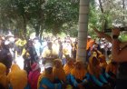 HUT ke-61 Partai Golkar, Ratusan Warga Bantul Senam di Pantai Pandansari