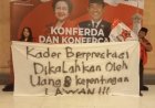 Hanung Raharjo Pimpin PDI Perjuangan Bantul, Pendukung Joko Purnomo Protes
